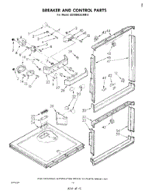 07 - Breaker And Control parts for Whirlpool Refrigerator EB19MKXLWR0 from AppliancePartsPros.com