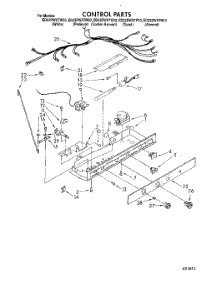 12 - Control parts for Whirlpool Refrigerator ED22DWXTN03 from AppliancePartsPros.com