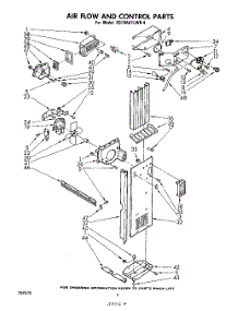 03 - Airflow And Control parts for Whirlpool Refrigerator ED19AK1LWR4 from AppliancePartsPros.com
