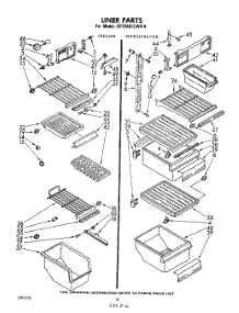 04 - Liner parts for Whirlpool Refrigerator ED19AK1LWR4 from AppliancePartsPros.com