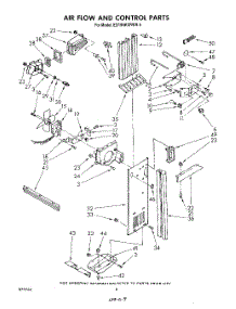 05 - Airflow And Control , Lit / Optional parts for Whirlpool Refrigerator ED19HKXRWR4 from AppliancePartsPros.com