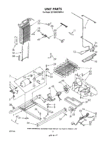 07 - Unit parts for Whirlpool Refrigerator ED19HKXRWR4 from AppliancePartsPros.com