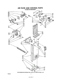 03 - Air Flow And Control parts for Whirlpool Refrigerator ED19AKXRWR0 from AppliancePartsPros.com