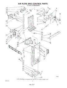 03 - Air Flow And Control parts for Whirlpool Refrigerator ED22MKXRWR0 from AppliancePartsPros.com