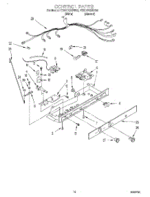 11 - Control parts for Whirlpool Refrigerator 7ED27DQXDW02 from AppliancePartsPros.com