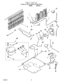 05 - Unit parts for Whirlpool Refrigerator 8ET19DKXFW01 from AppliancePartsPros.com