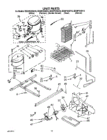 07 - Unit parts for Whirlpool Refrigerator ED20PKXSW10 from AppliancePartsPros.com