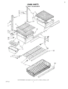04 - Liner parts for Whirlpool Refrigerator EB19AKXLWR0 from AppliancePartsPros.com