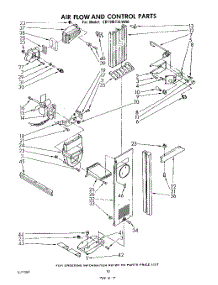 06 - Airflow And Control , Lit / Optional parts for Whirlpool Refrigerator ED19MTXLWR0 from AppliancePartsPros.com
