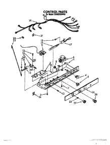 09 - Control, Lit / Optional parts for Whirlpool Refrigerator ED20ZKXXG00 from AppliancePartsPros.com