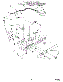 07 - Control parts for Whirlpool Refrigerator AS20CKXAW01 from AppliancePartsPros.com