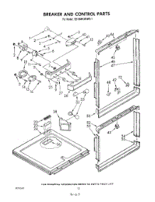 07 - Breaker And Control parts for Whirlpool Refrigerator EB19MKXRWR1 from AppliancePartsPros.com