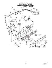 11 - Control parts for Whirlpool Refrigerator ED22PWXAW11 from AppliancePartsPros.com