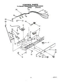 07 - Control parts for Whirlpool Refrigerator ED20PKXBW00 from AppliancePartsPros.com