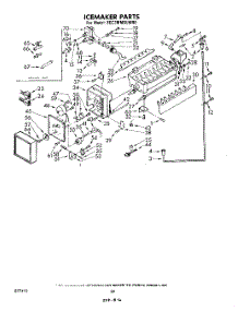 11 - Icemaker parts for Whirlpool Refrigerator ED22MMXLWR0 from AppliancePartsPros.com