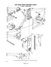 06 - Air Flow And Control, Lit / Optional parts for Whirlpool Refrigerator ED19MT1LWR0 from AppliancePartsPros.com