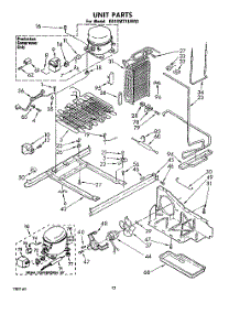 08 - Unit parts for Whirlpool Refrigerator ED19MT1LWR0 from AppliancePartsPros.com