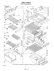 07 - Shelf , Lit / Optional parts for Whirlpool Refrigerator ED22MKXRWR1 from AppliancePartsPros.com