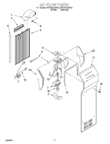 07 - Air Flow parts for Whirlpool Refrigerator ED22PKXDN03 from AppliancePartsPros.com