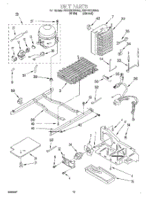 09 - Unit, Lit / Optional parts for Whirlpool Refrigerator ED22PKXDN03 from AppliancePartsPros.com