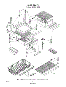 05 - Liner parts for Whirlpool Refrigerator EB19MK1LWR0 from AppliancePartsPros.com
