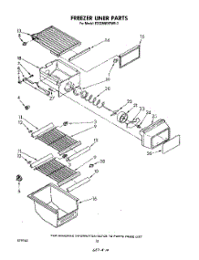 06 - Freezer Liner parts for Whirlpool Refrigerator ED22MMXRWR3 from AppliancePartsPros.com