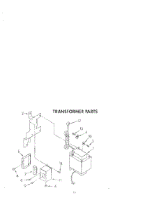 14 - Transformer parts for Whirlpool Refrigerator ARG490 from AppliancePartsPros.com