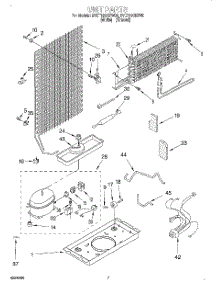 04 - Unit parts for Whirlpool Refrigerator 3VET16GKFN00 from AppliancePartsPros.com