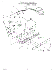 08 - Control, Lit / Optional parts for Whirlpool Refrigerator 8ED20ZKXDW03 from AppliancePartsPros.com