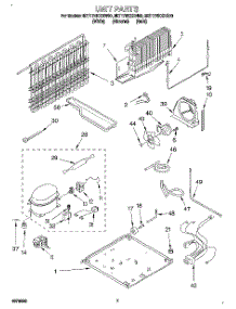 04 - Unit parts for Whirlpool Refrigerator 8ET17NKXBN00 from AppliancePartsPros.com