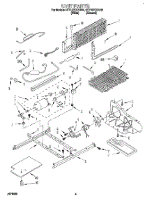 04 - Unit parts for Whirlpool Refrigerator 3ET18ZKXAW01 from AppliancePartsPros.com