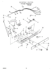 12 - Control, Optional parts for Whirlpool Refrigerator 4YED22PQFN01 from AppliancePartsPros.com