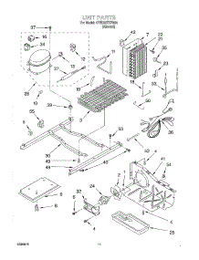 07 - Unit parts for Whirlpool Refrigerator 4YED20TKFN04 from AppliancePartsPros.com