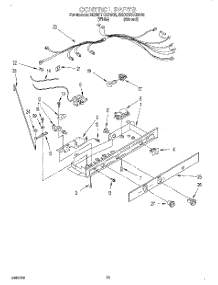 08 - Control, Lit / Optional parts for Whirlpool Refrigerator 8ED20TKXDW02 from AppliancePartsPros.com