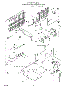 04 - Unit parts for Whirlpool Refrigerator 8ET18NKXFW02 from AppliancePartsPros.com