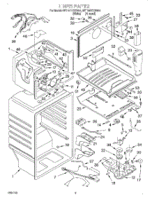 02 - Liner parts for Whirlpool Refrigerator 6ET19DKXDW01 from AppliancePartsPros.com