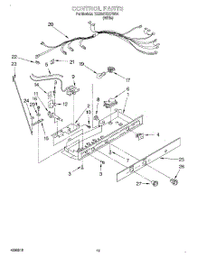 11 - Control, Optional parts for Whirlpool Refrigerator 7ED20TQXFW04 from AppliancePartsPros.com