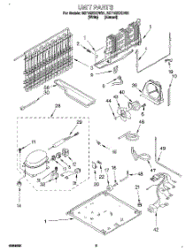 06 - Unit, Lit / Optional parts for Whirlpool Refrigerator 3ET18ZKXDN01 from AppliancePartsPros.com
