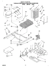 07 - Unit parts for Whirlpool Refrigerator 8ED20ZKXDN00 from AppliancePartsPros.com