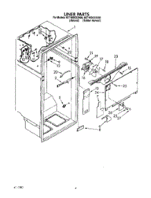 02 - Liner parts for Whirlpool Refrigerator 8ET18DKXXN00 from AppliancePartsPros.com
