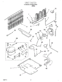 05 - Unit parts for Whirlpool Refrigerator 6ET19DKXFW00 from AppliancePartsPros.com