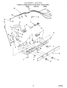 11 - Control parts for Whirlpool Refrigerator 3VED29DQEW01 from AppliancePartsPros.com