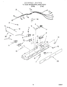 11 - Control parts for Whirlpool Refrigerator 6ED25DQXFB01 from AppliancePartsPros.com