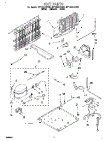 04 - Unit parts for Whirlpool Refrigerator 8ET16NKXDW02 from AppliancePartsPros.com