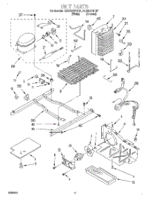 07 - Unit parts for Whirlpool Refrigerator 4ED20ZKIFW01 from AppliancePartsPros.com