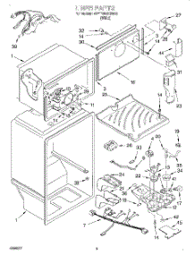 03 - Liner parts for Whirlpool Refrigerator 4VET22NKGW00 from AppliancePartsPros.com