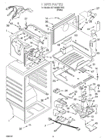 03 - Liner parts for Whirlpool Refrigerator 3ET18GMXFW02 from AppliancePartsPros.com