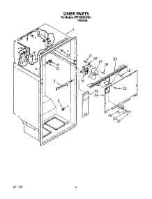 02 - Liner parts for Whirlpool Refrigerator 8ET18DKXXN01 from AppliancePartsPros.com