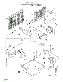 04 - Unit parts for Whirlpool Refrigerator 8ET18GKXFN01 from AppliancePartsPros.com