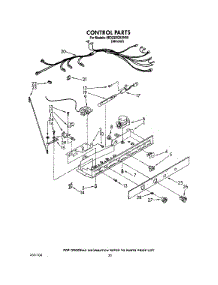 13 - Control parts for Whirlpool Refrigerator 8ED22DQXXN00 from AppliancePartsPros.com